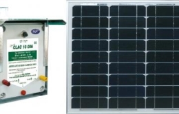 423 NOUVEAU Ensemble solaire  100 W Batterie  24 A